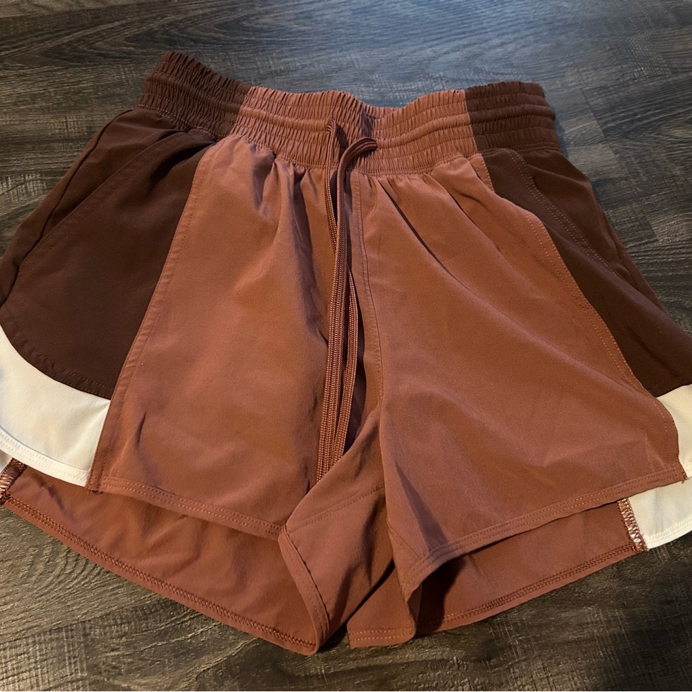 Abercrombie & Fitch Women's Brown Athletic Shorts